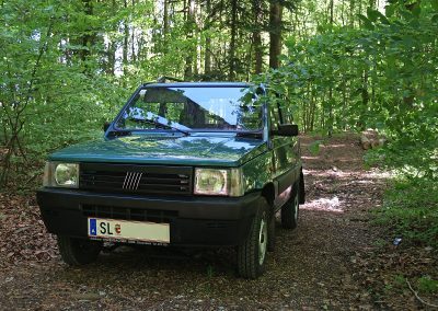 Prossinger Werbeagentur fotografiert: Fotostrecke Fiat Panda »Waldbär«