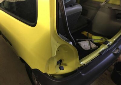 Renault Twingo C06 Phase 2 Unterbodenschutz Hohlraumschutz Fahrzeugsanierung Politur Dinitrol