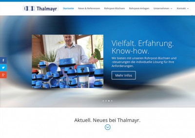 Prossinger Werbeagentur für Thalmayr H. GmbH: Web responsive